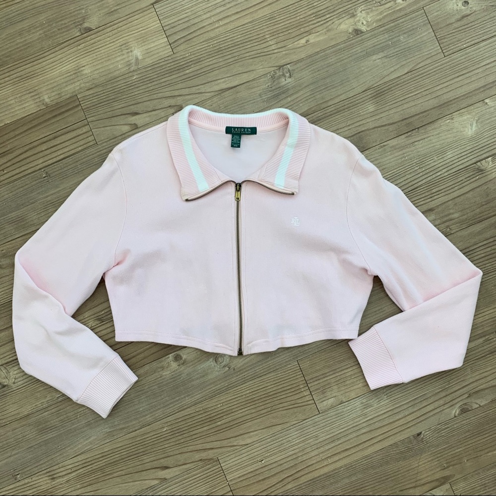 Cropped Ralph Lauren Zip-up Jacket